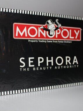 Monopoly Sephora Edition Board Game The Beauty Authority Hasbro Brand New Sealed